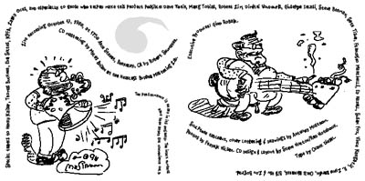 The alternate cover booklet (inside)